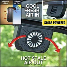 Load image into Gallery viewer, Auto Cooler Solar Fan
