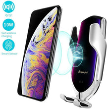 Load image into Gallery viewer, Wireless Automatic Sensor Car Phone Holder And Charger

