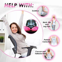 Load image into Gallery viewer, Foldable Dual Comfort Cushion Lift Hips Up Seat Cushion
