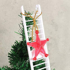 Electric Climbing Ladder Santa Claus Christmas Figurine Ornament Decoration Gifts