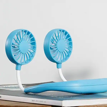Load image into Gallery viewer, Rechargeable Neckband Fan - Keep Cool Wherever You Are!
