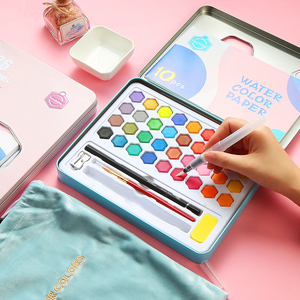 36 Color Watercolor Paint Set