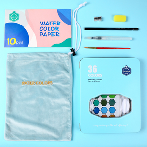 36 Color Watercolor Paint Set