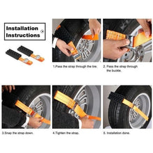 Load image into Gallery viewer, Anti-Skid Tire Block in pair
