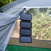 Load image into Gallery viewer, Solar Powered Battery Bank - Wireless Charger
