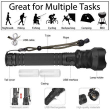 Load image into Gallery viewer, XHP P50 MOST POWERFUL FLASHLIGHT
