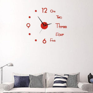 Diy Large Wall Clock