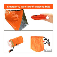 Load image into Gallery viewer, Emergency Waterproof Sleeping Bag
