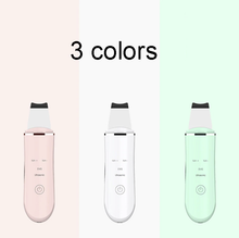 Load image into Gallery viewer, Ultrasonic Skin Scrubber Deep Face Cleaning Machine
