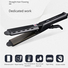 Load image into Gallery viewer, Ceramic Tourmaline Ionic Flat Iron Hair Straightener
