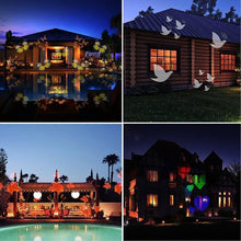 Load image into Gallery viewer, Christmas Halloween Home Decoration Projector Lights 12 Pattern
