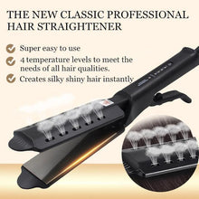 Load image into Gallery viewer, Ceramic Tourmaline Ionic Flat Iron Hair Straightener
