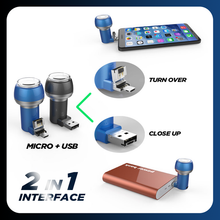 Load image into Gallery viewer, Portable Mini-USB Electric Shaver
