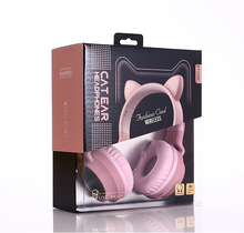 Load image into Gallery viewer, Wireless Cat Ear Headphones Bluetooth Headset
