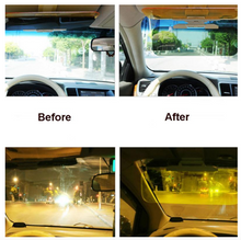 Load image into Gallery viewer, 2 in 1 Car Sun Visor Day Night HD Anti Glare Dazzling Goggle Driving Sunshade Mirror
