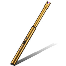 Load image into Gallery viewer, USB Electric 360 Degree Rotation Rechargeable Flameless Windproof Zinc Alloy Lighter
