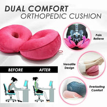 Load image into Gallery viewer, Foldable Dual Comfort Cushion Lift Hips Up Seat Cushion
