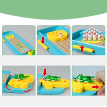 Load image into Gallery viewer, Mini Frog Bowling Interactive Board Game
