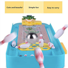 Load image into Gallery viewer, Mini Frog Bowling Interactive Board Game

