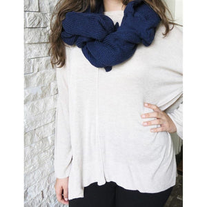 Convertible Scarf Sweater