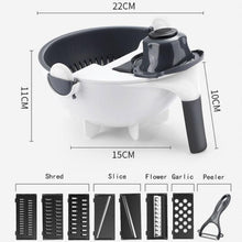 Load image into Gallery viewer, 9 in 1 Vegetable Cutter with Drain Basket
