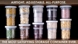 Adjustable Food Storage Container