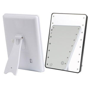 Cosmetic Beauty Mirror with Touch Screen Adjustable LED Lights