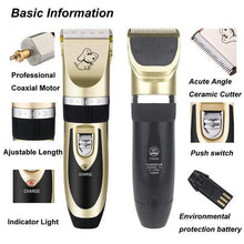 Load image into Gallery viewer, The Worlds Best Professional Rechargeable Pet Trimmer

