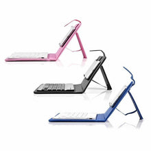 Load image into Gallery viewer, Wireless Bluetooth Keyboard With Leather
