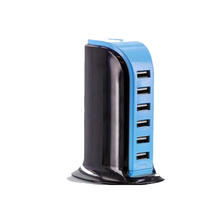 Load image into Gallery viewer, Portable USB charging station – Charge 6 Devices Simultaneously!
